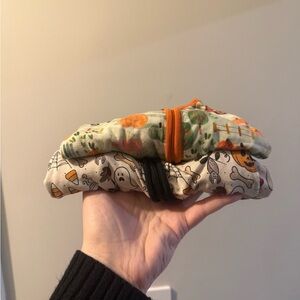 Fall Themed bamboo zippies